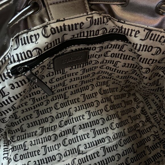 Juicy Couture Daydreamer 'Vintage Dreams' Tote Bag Black Liquorice/ Gunmetal NWT - Picture 5 of 11